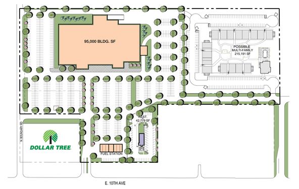 Big Box Retail & Build-to-Suit Opportunity: 664 E 10th Ave, Wellington, KS 67152